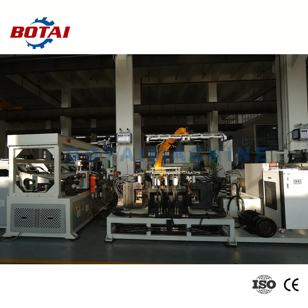 Linea di produzione automatica ad alta efficienza per telaio inferiore IBC Linea di produzione per gabbia IBC Macchina formatrice per estremità di tubi