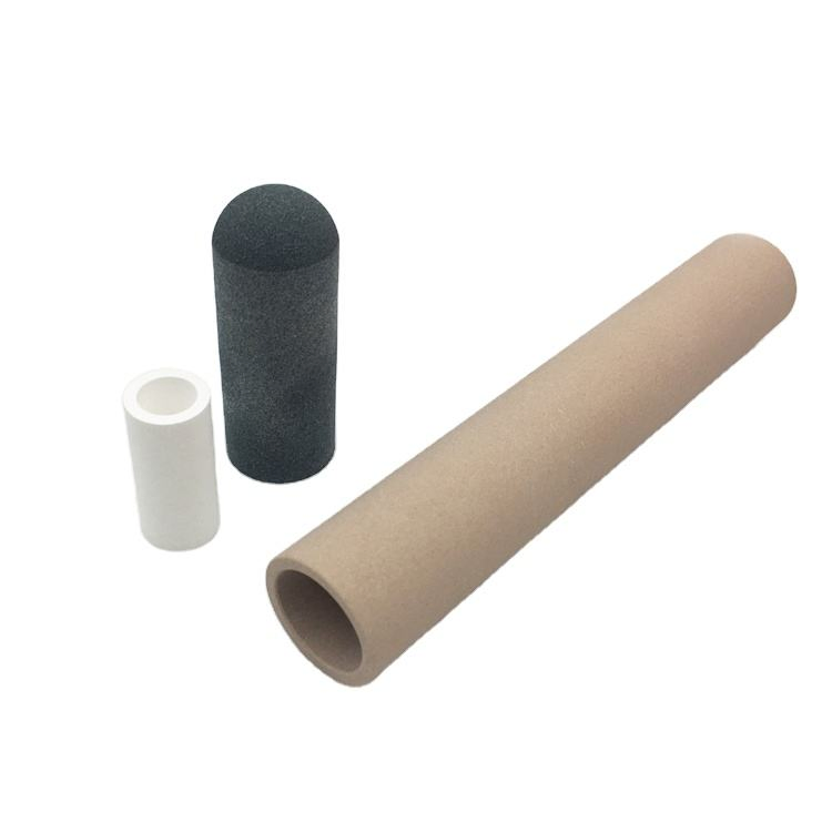 High Strength Porous Al2O3 Alumina Ceramic Filter Tubes