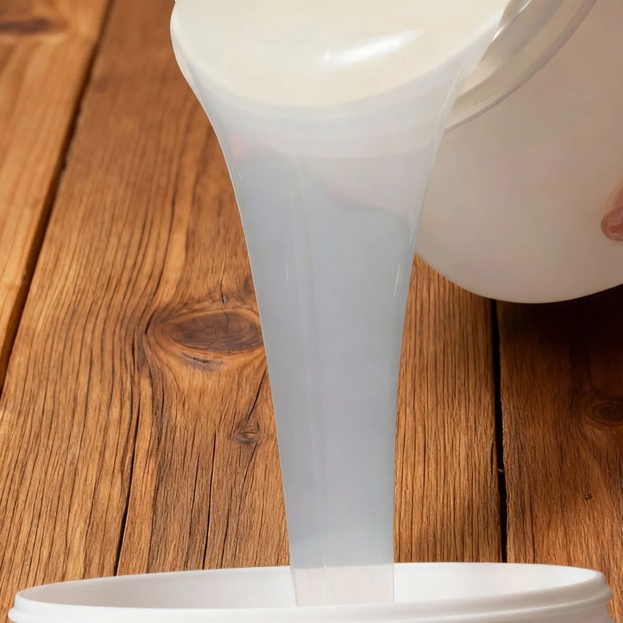 Food Grade High Transparency High Tear Resistance RTV-2 LSR Liquid Rubber Silicone Iota-20series for Baby Nipple