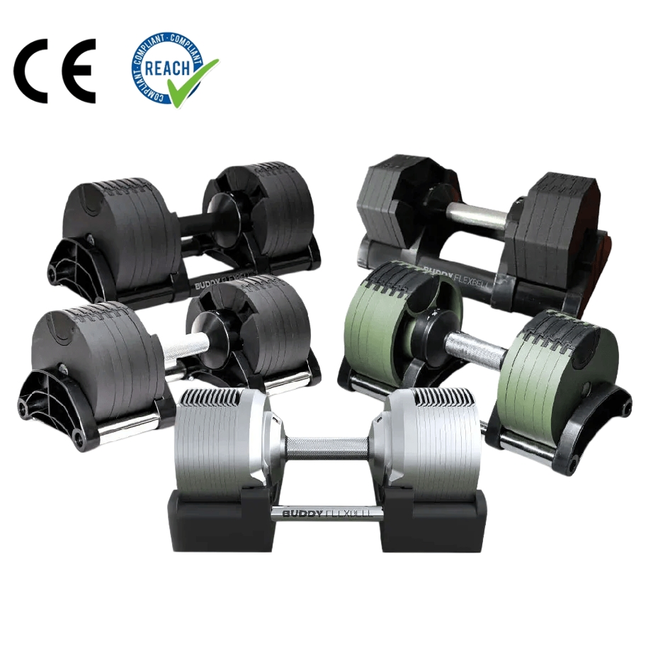20-45kg Cast Iron Adjustable Dumbbell Set for Gym