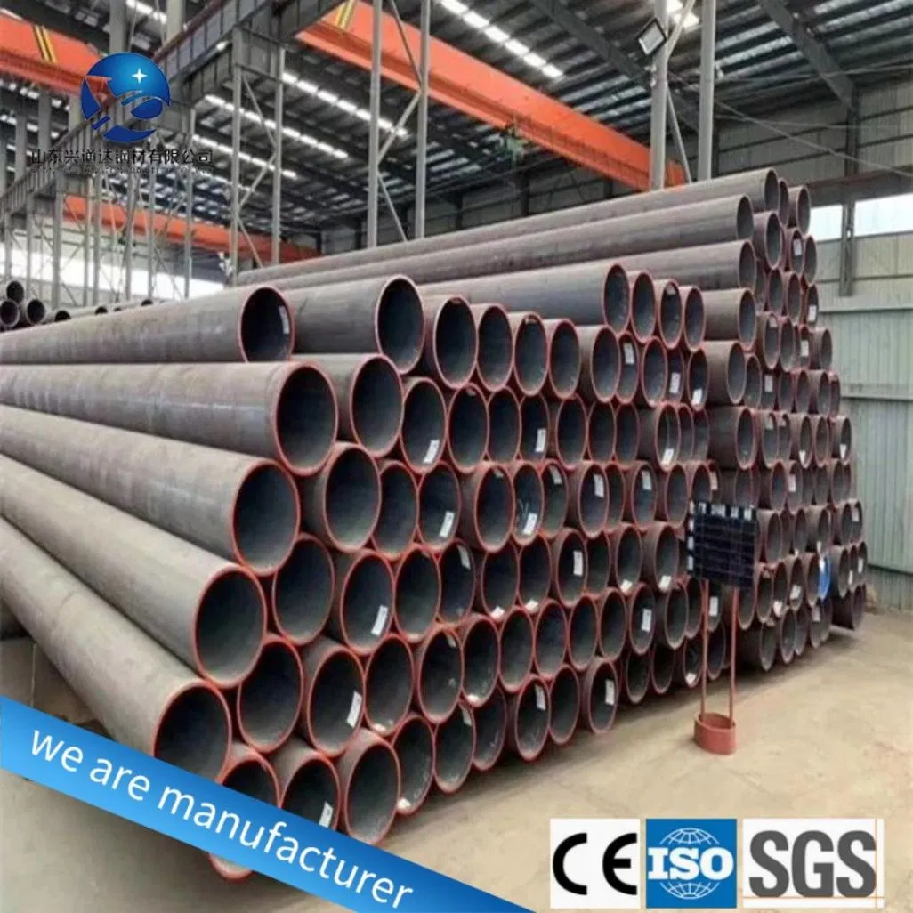 ASTM A53 Gr. B SAE 1020 1018 Sch40 Sch80 Tubo in acciaio al carbonio senza saldatura A106
