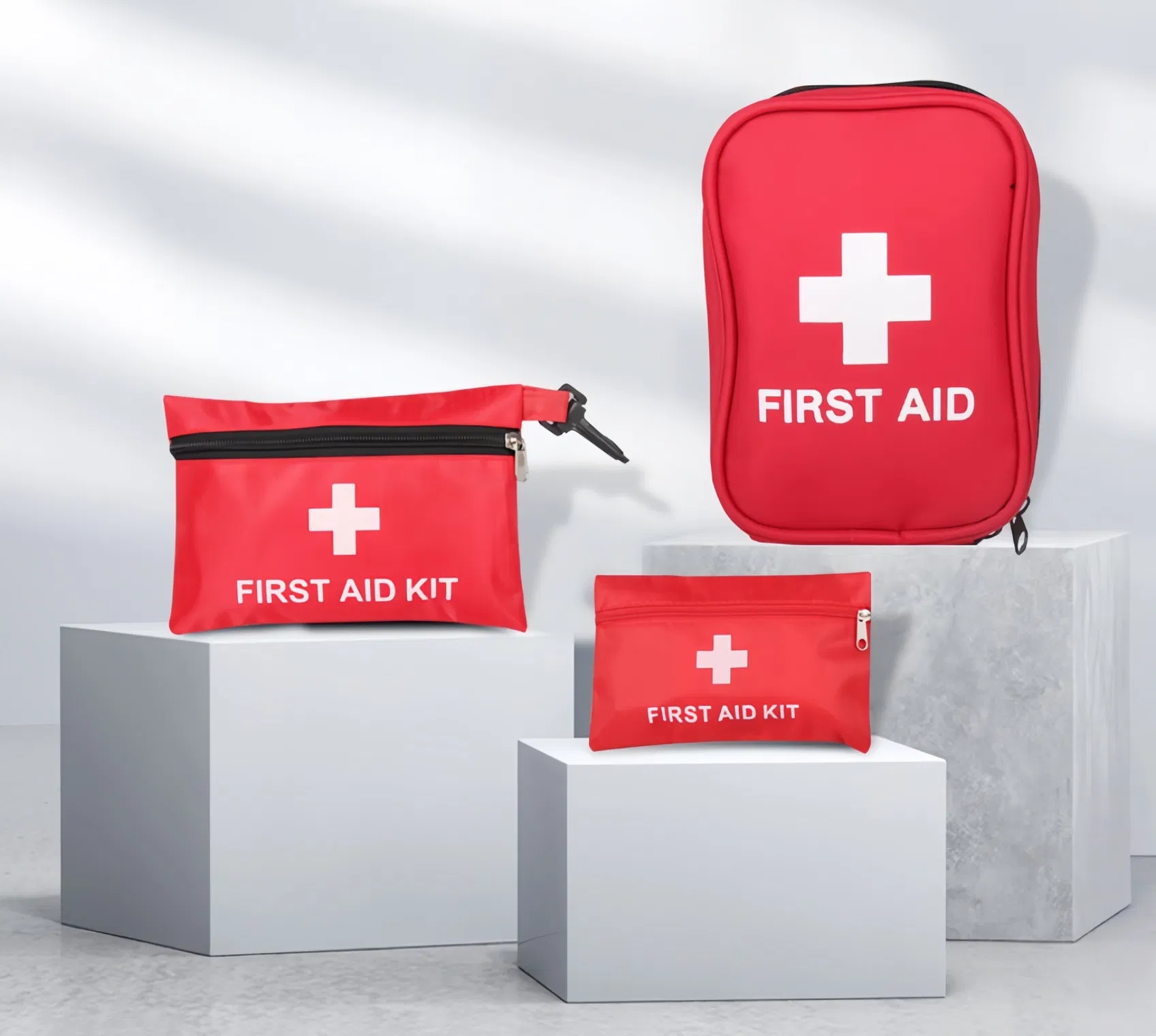 Compact Emergency Medical Supplies First Aid Bag