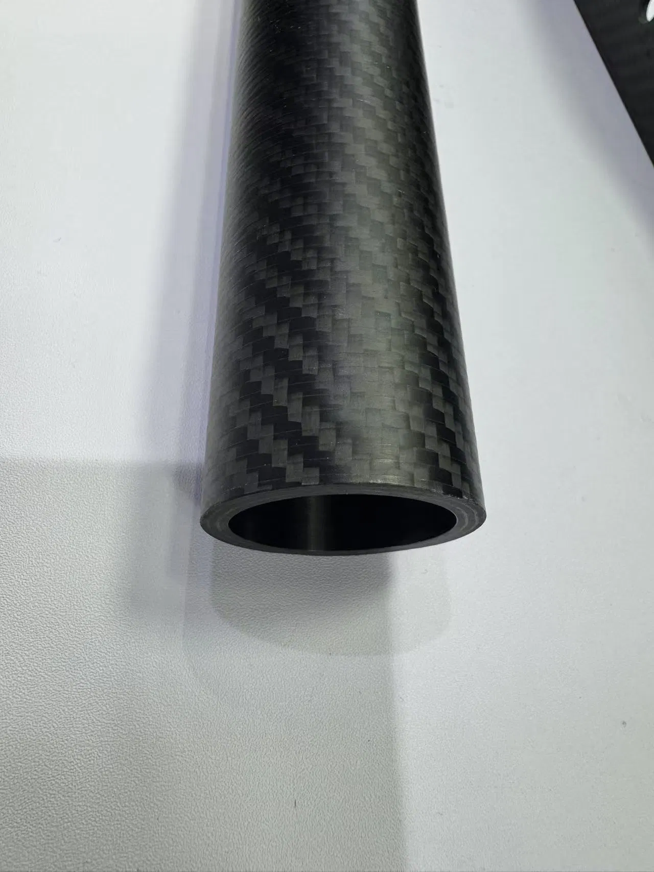 Premium Carbon Square Tube - Twill Weave, 100% Carbon Fiber Material