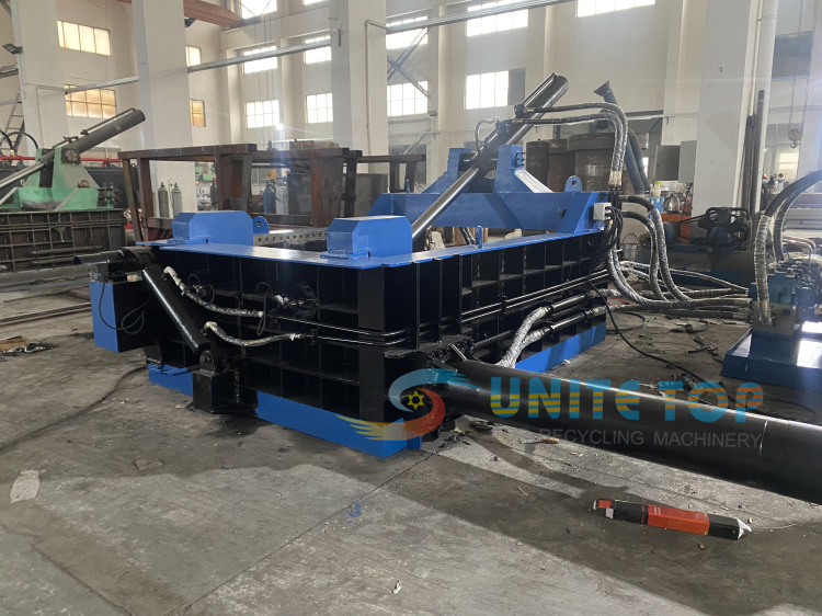 160 Ton Hydraulic Baler for Aluminum Scrap Recycling