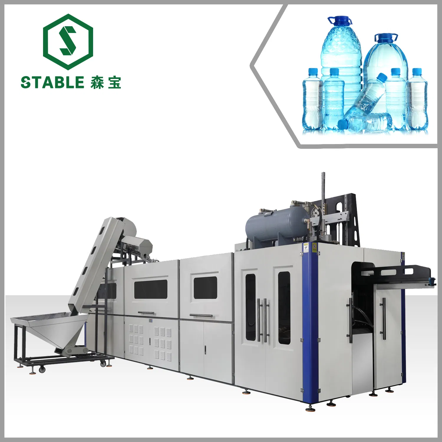 Full Automatic Pet Plastic Medicine Bottle Blow Blowing Molding Machine
