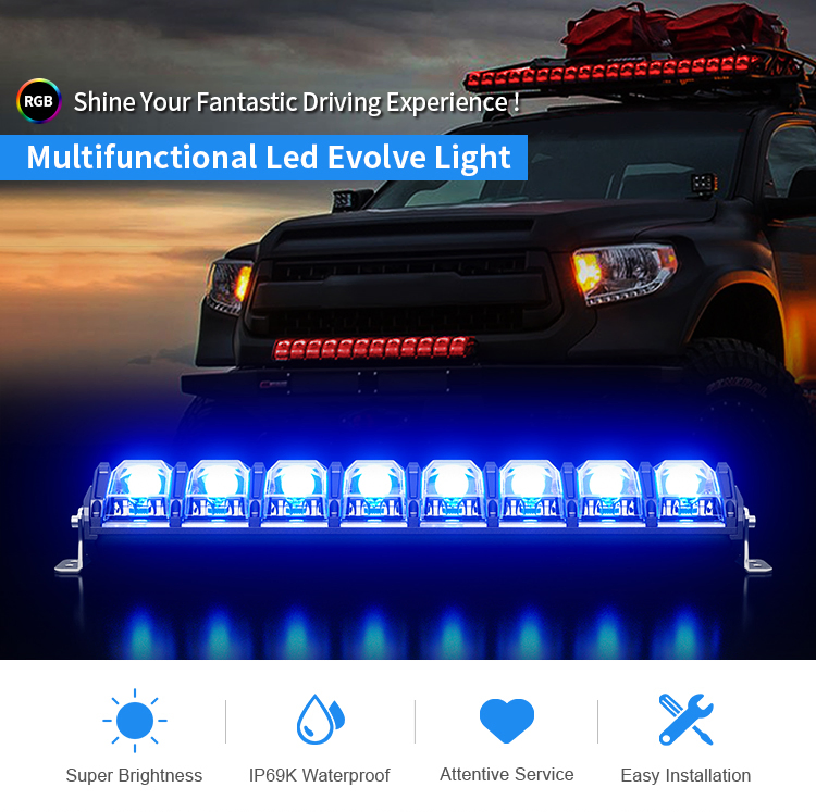 Barra luminosa LED Aurora Offroad