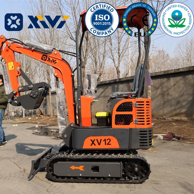 1.2ton CE EPA Approvato Frutteto Giardino Fattoria Piantagione Alberi Diesel Mini Escavatore Agricolo