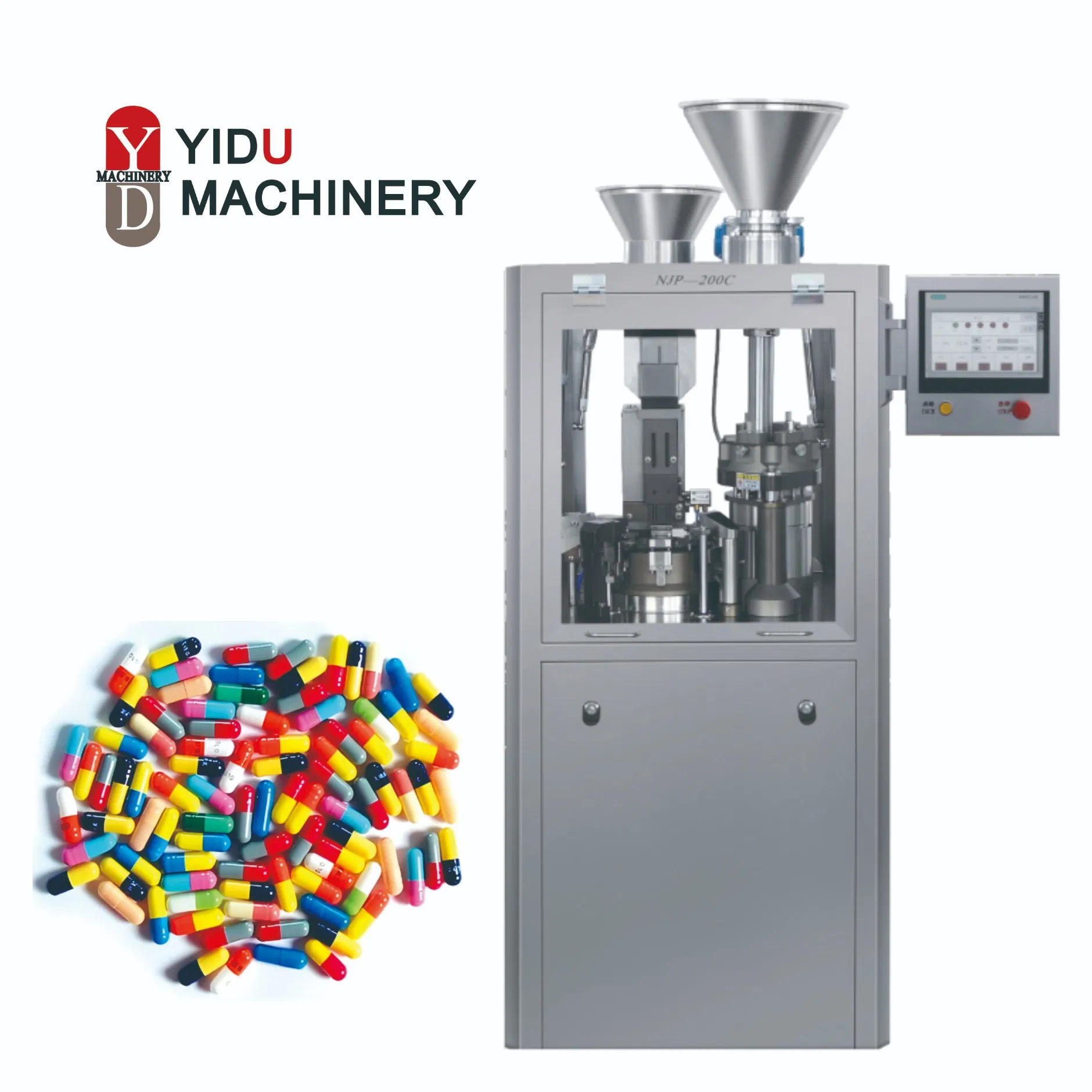 NJP-400C Fully Automatic Pharmaceutical Hard Capsule Filling Machine Encapsulator Encapsulation Machine