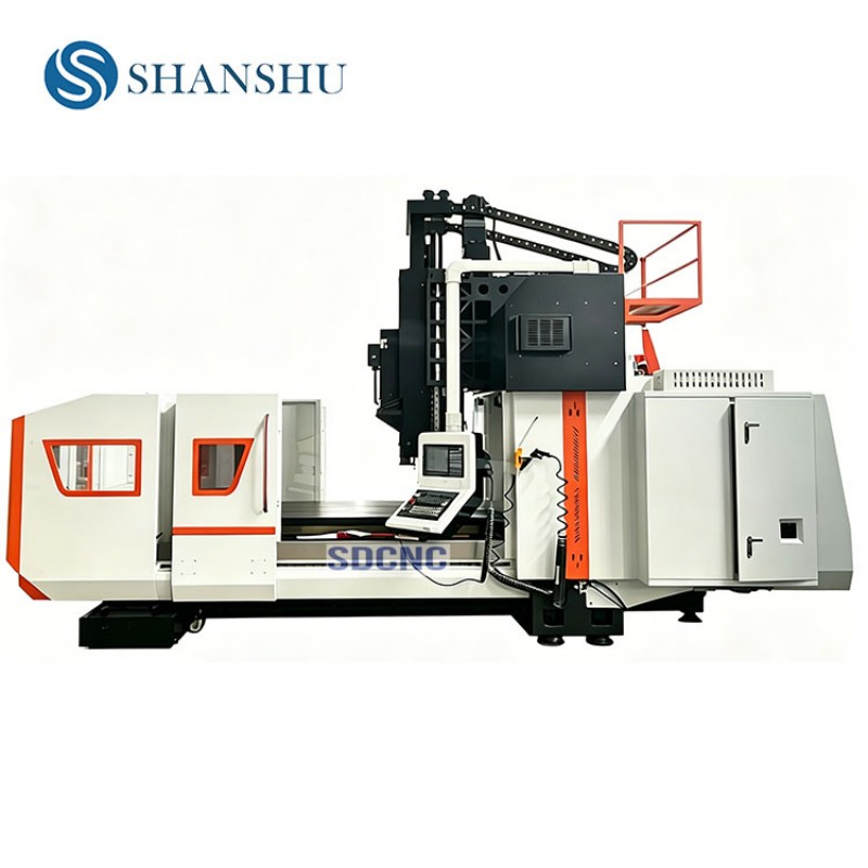 Máquina fresadora CNC Gmc2514 de doble columna para trabajos pesados