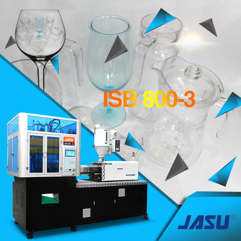 JASU Fully Automatic PC PS Wine Globe Injection Blowing Molding Machine