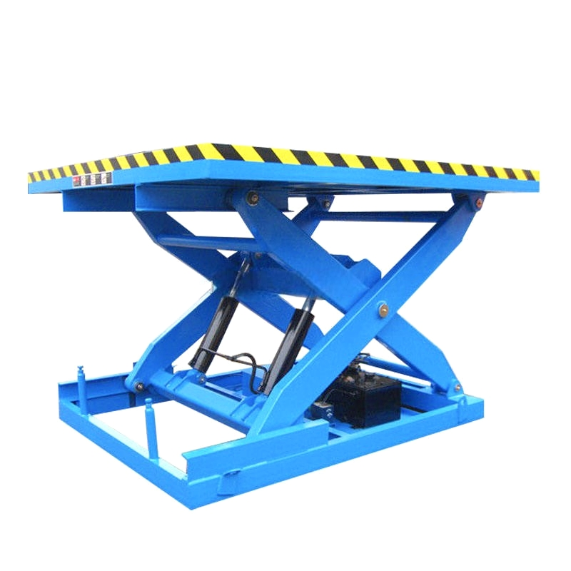 Fixed Scissor Lift Electric Hydraulic Lifting Platform Big Tonnage Workshop Cargo Lift Table