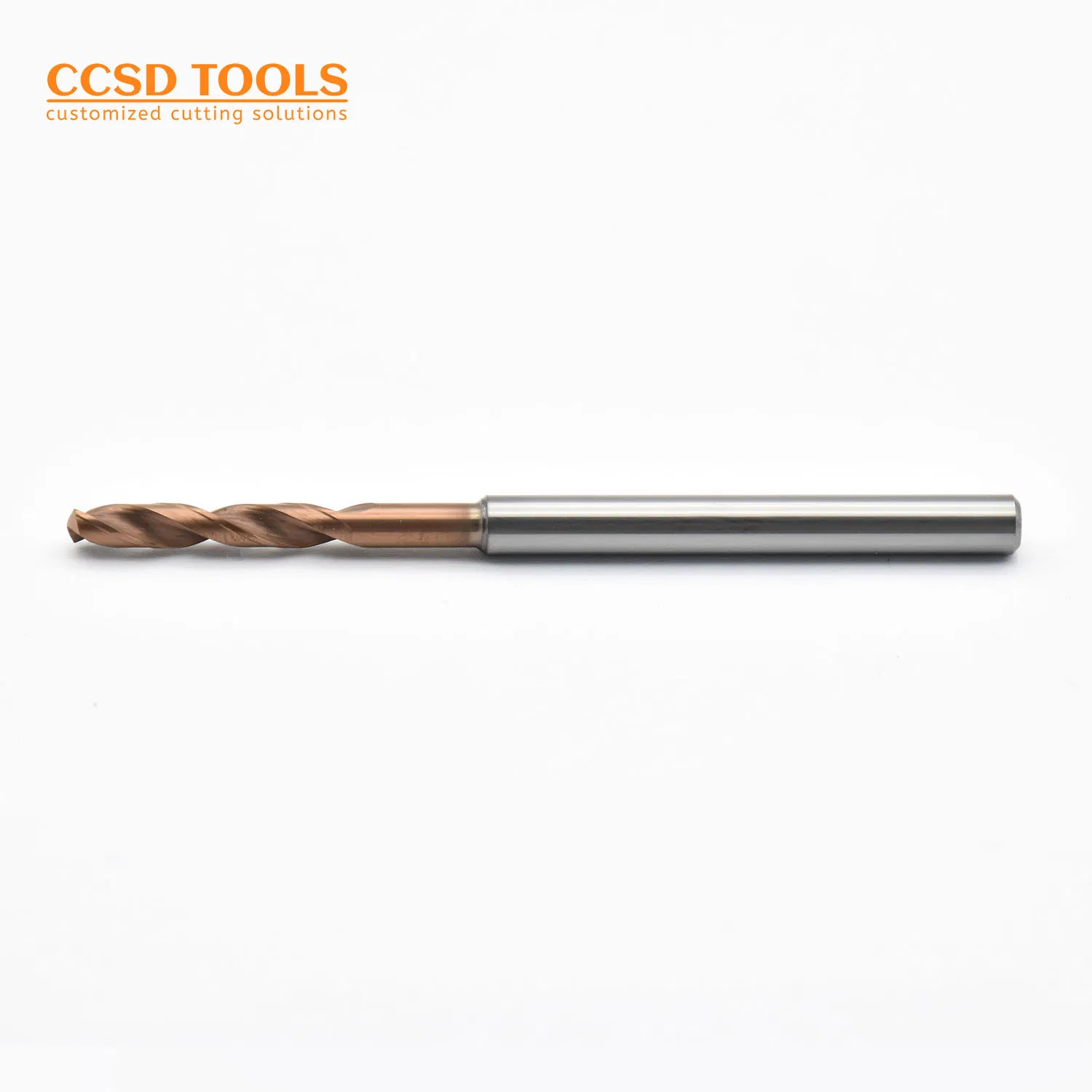 Straight Flute Diamond Core Carbide Inner Coolant Tool Shank Hammer Router Custom Thread Spotting Drilling Carbide Drill 2f Bits