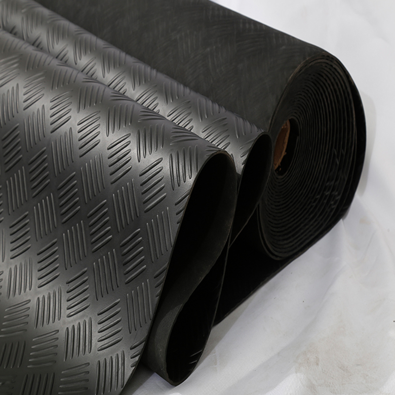 Eco-Friendly Anti-Slip Natural Rubber Mat for Bathroom Shower Floors