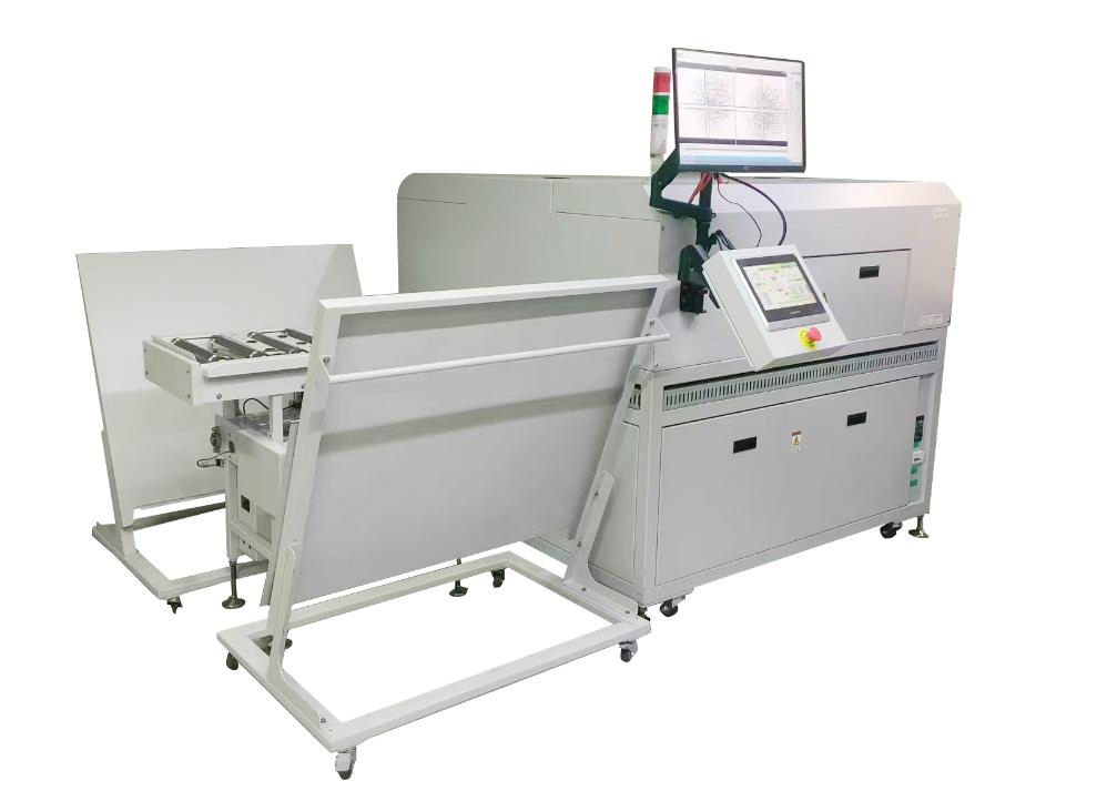 Sistema automatico di fustellatura e piegatura per offset da giornale o commerciale