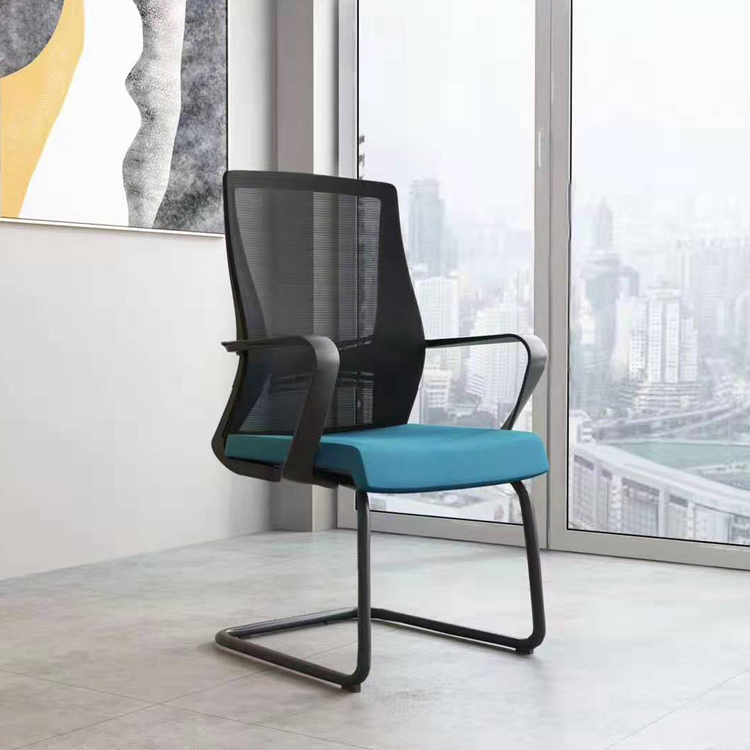 Moderner schwarzer ergonomischer Executive-Empfangs-Arbeitsplatzstuhl