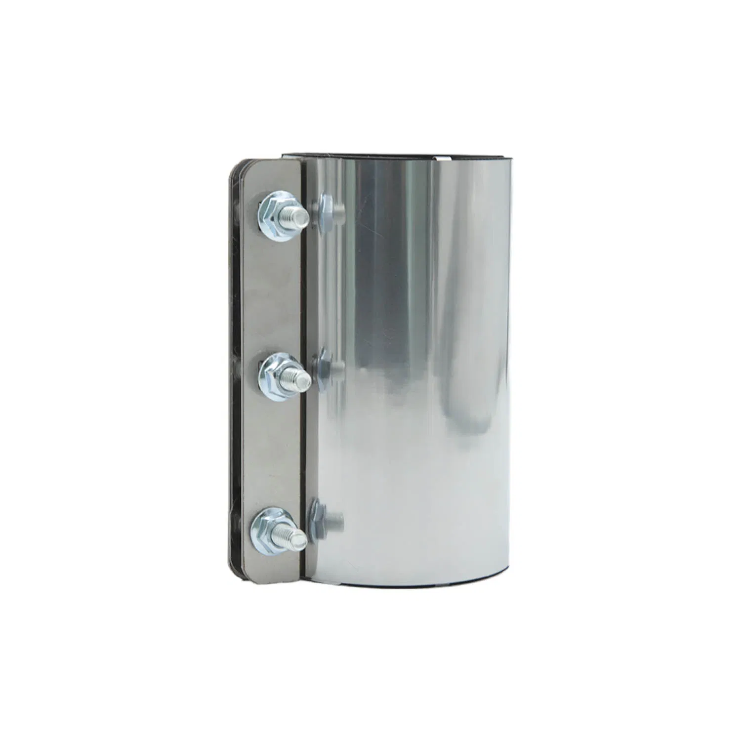50X100mm Galvanized Steel Coupling 0.6mm Light Duty Stainless Steel Pipe Coupler