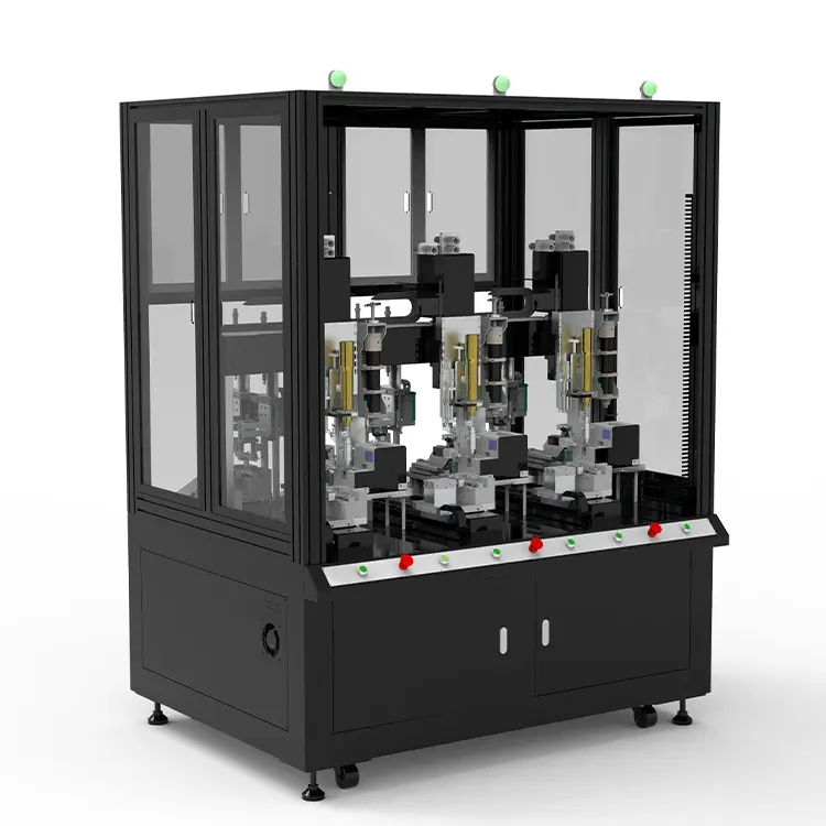 Echtzeit-Überwachung Robustes Spitzenmodell Lange Lebensdauer Automatische Verriegelungs-Schraubmaschine