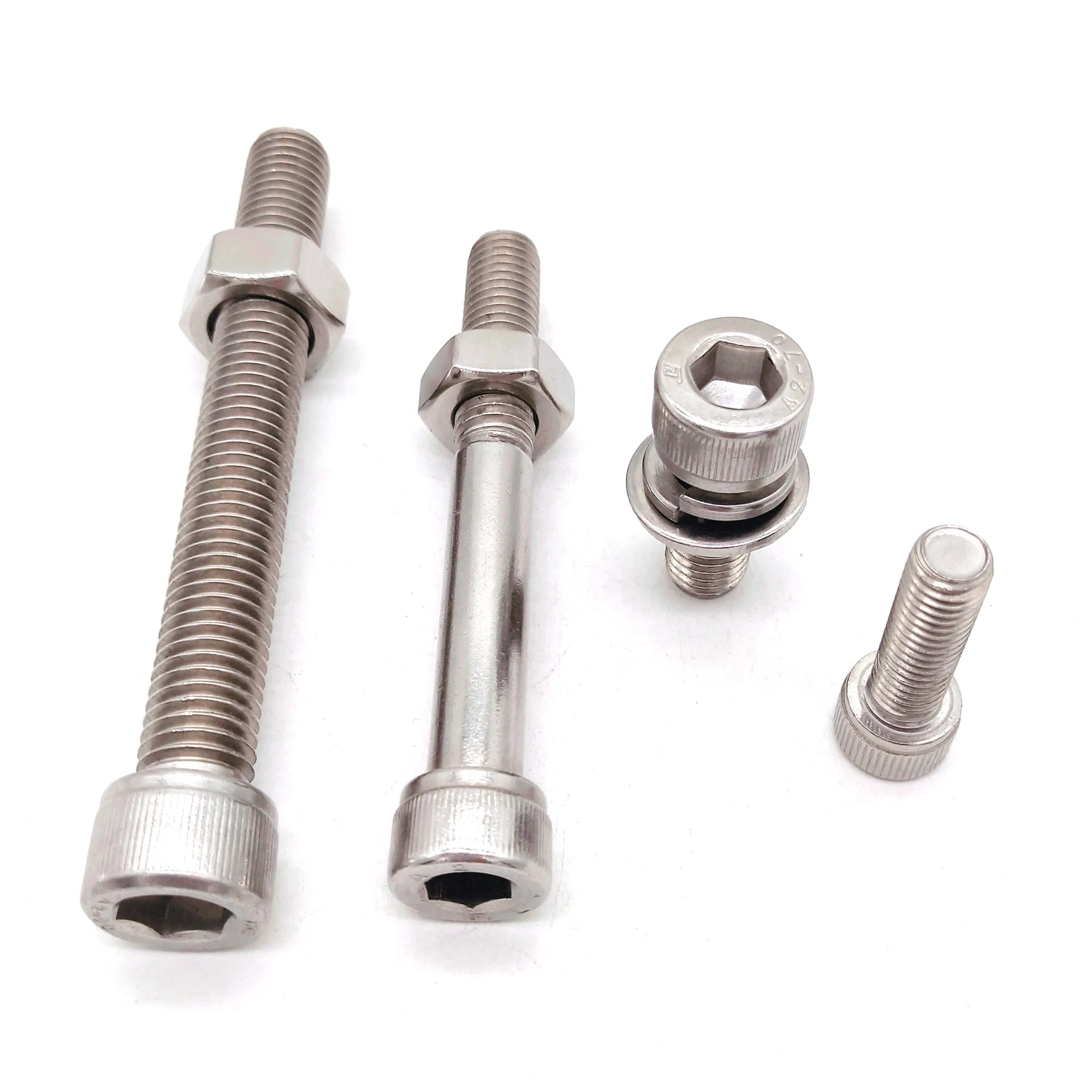 Customized Stainless Steel DIN912 Hex Socket Head Cap Bolt Screw