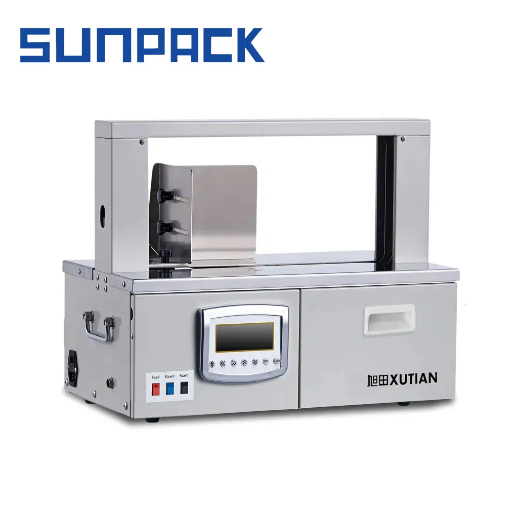 Sunpack Automatic Heat Sealing Bond Paper Bander Daily Products Banding Machine