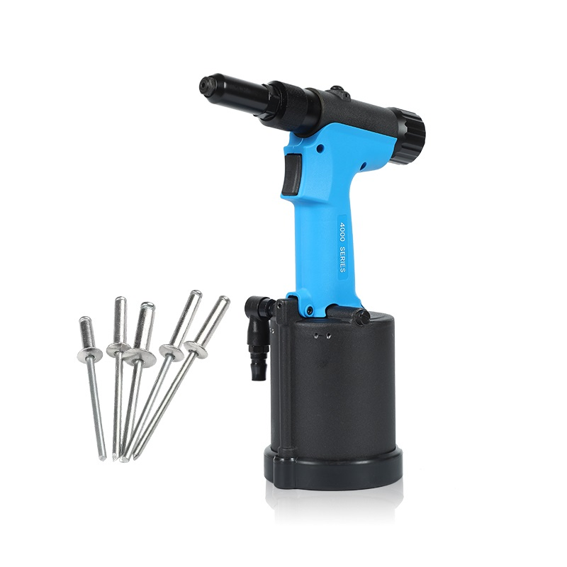 RL-4000L Pneumatic Riveter 4.0-6.4mm Pneumatic Hydraulic Riveting Tool High Efficiency Durable Rivet Gun