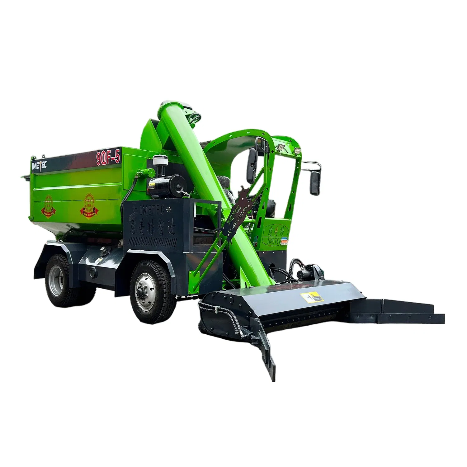 Self-Propelled Cow Cowshed Manure Collector Delivery Truck
