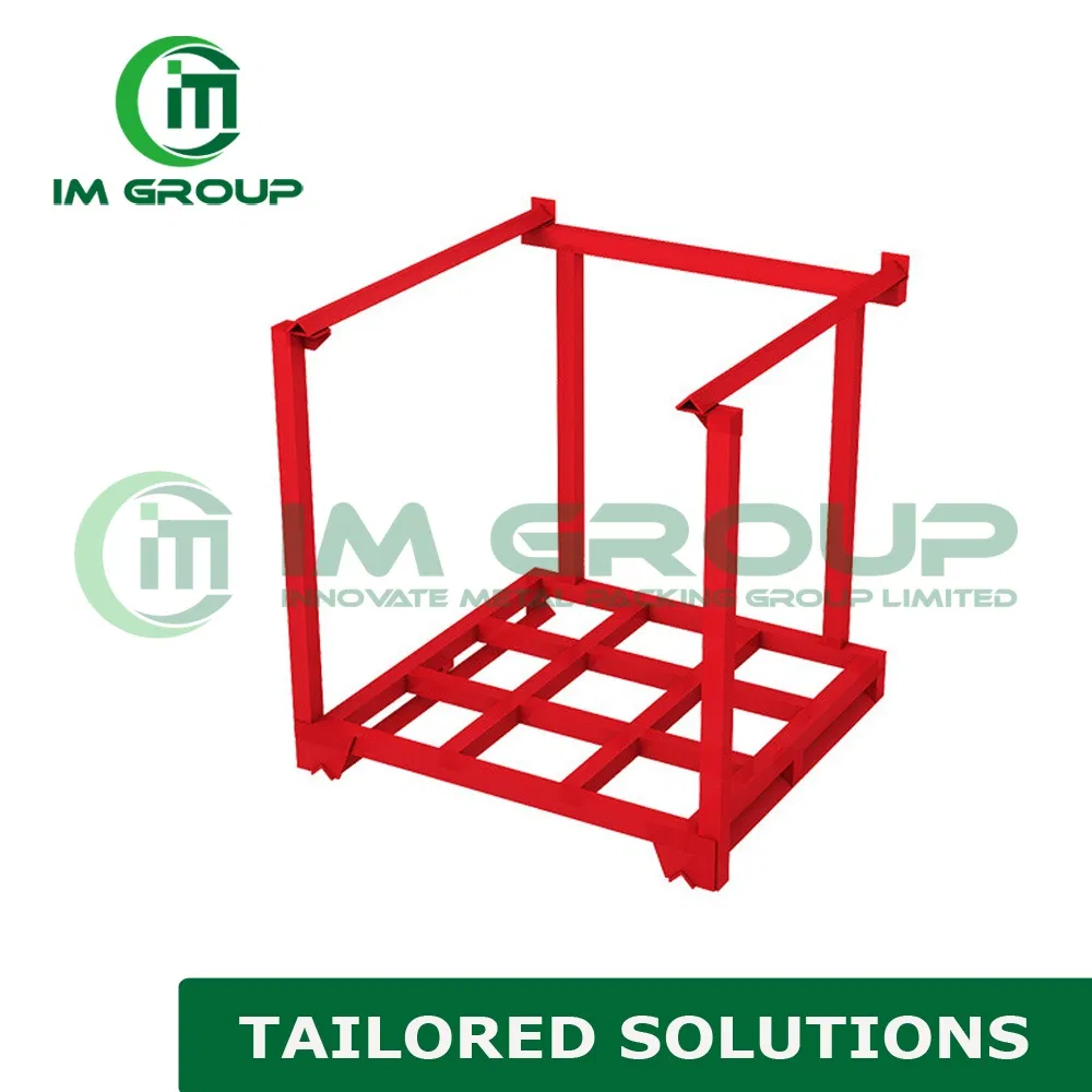 Powder Transport Warehouse Steel Stacking Storage Nestainer