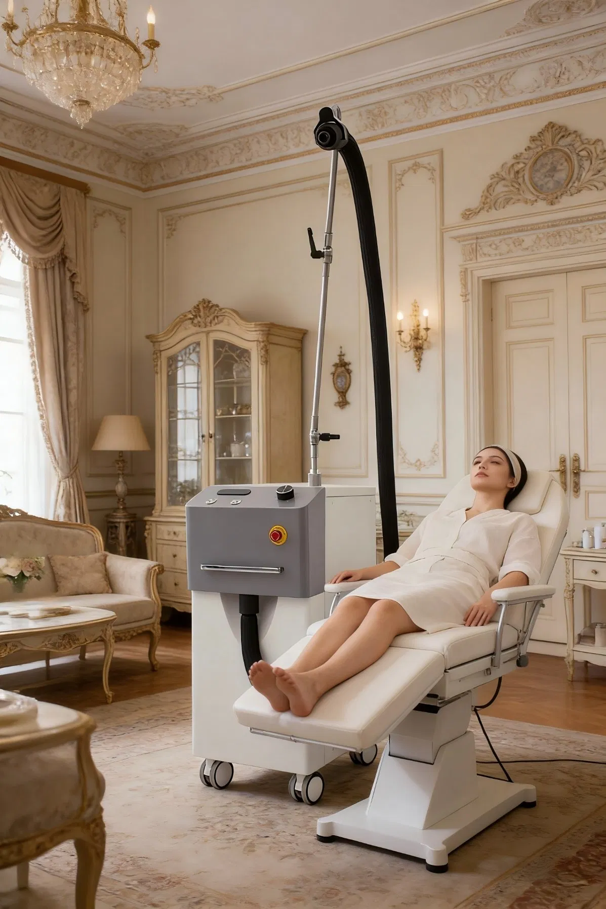Advanced Air Skin Cooling System for Facial Beauty Care