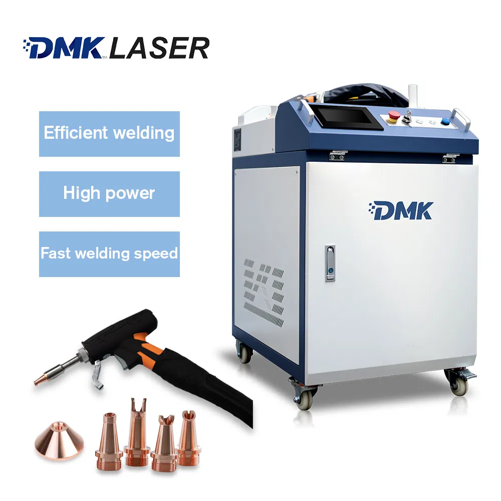 DMK 3000W High Efficiency Aluminum Welding Machine Water Cooled Laser Welder Machine Spot Welder Machine Handheld Fiber Laser Welding Machine for Metal