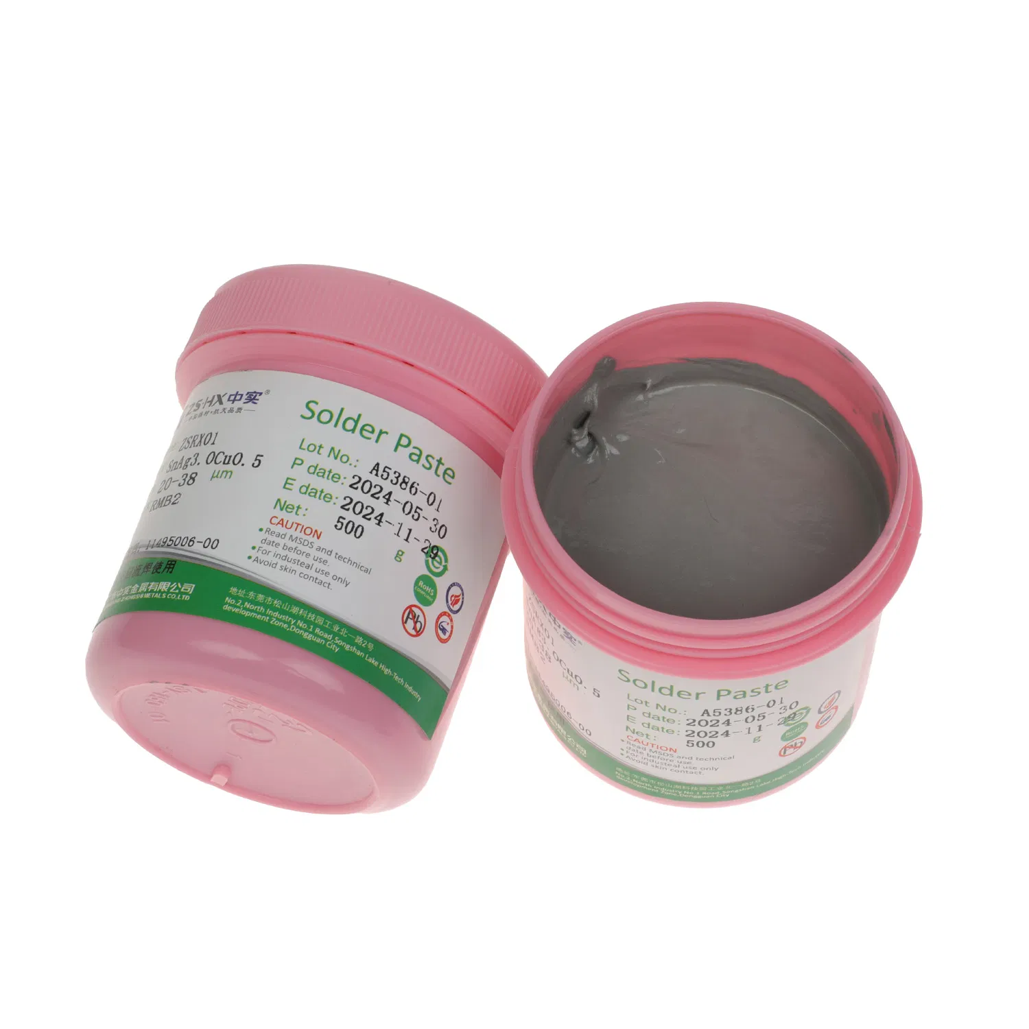 Sn/AG1.0/Cu0.5 Low Temperature 3# Halogen Free Soldering Paste 10% Flux