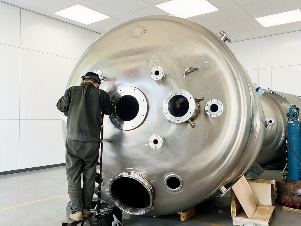 Electric Heating Chemical Reaction Vessel for Pharmaceutical Industry