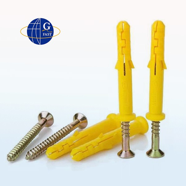 Expansion Anchor Bolts Hammer Drive Nylon Plastic Fixing Nylon Frame Fixing Anchor
