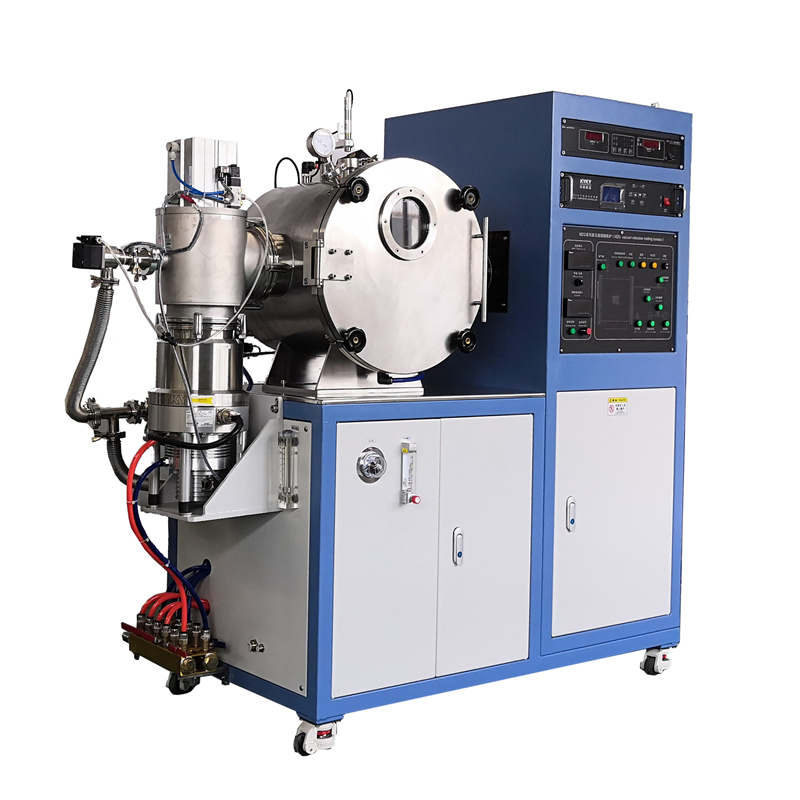 High Vacuum Induction Crucible Melting Furnace with Molecular Pump for 50g-200kg Capacity
