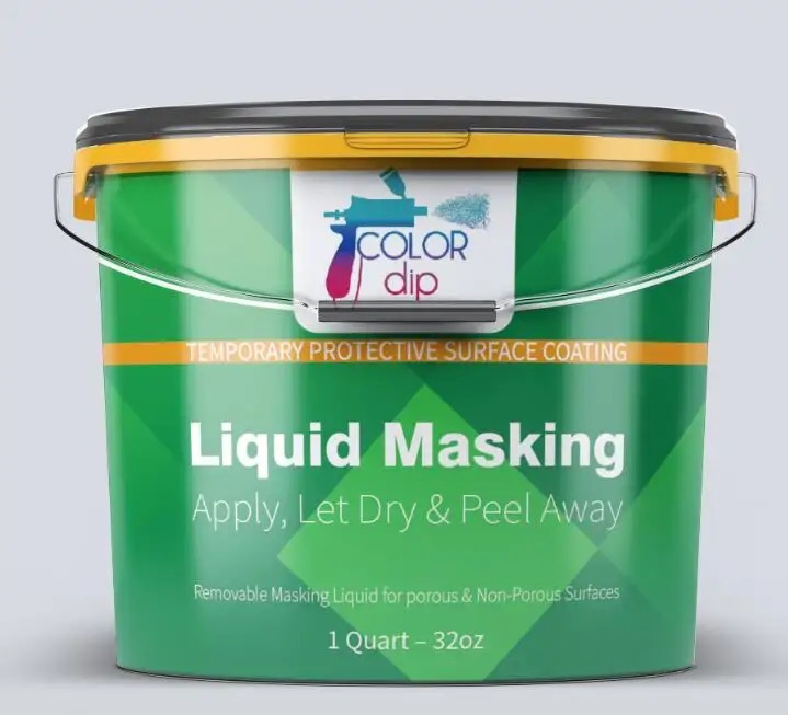 Peel Tek Liquid Masking Temporary Protective Peelable Coating Tape Sealant