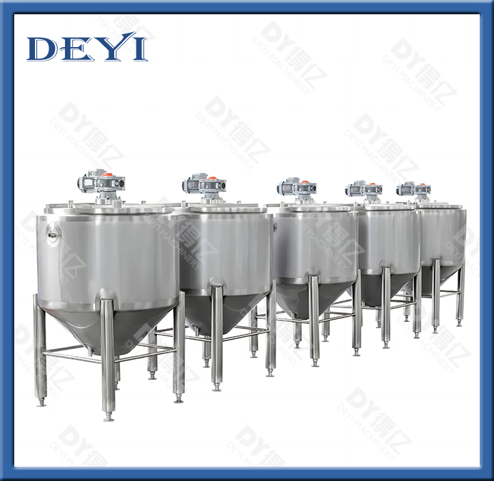 Réservoir d'eau de stockage grand format en acier inoxydable