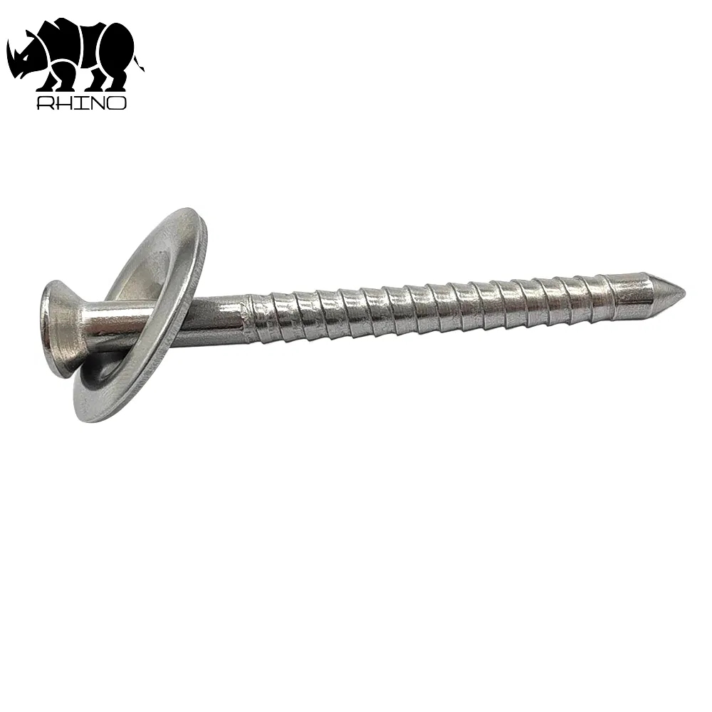 Rhino Truss Head Phill Self-Drilling Screw with Washer, Stainless Steel Self-Tapping Fastener
