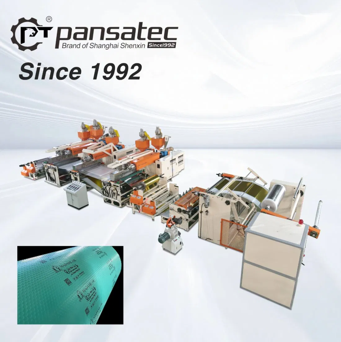 Pansatec Intelligent Multifunctional Plastic Film Machinery with PP for High-Volume Production