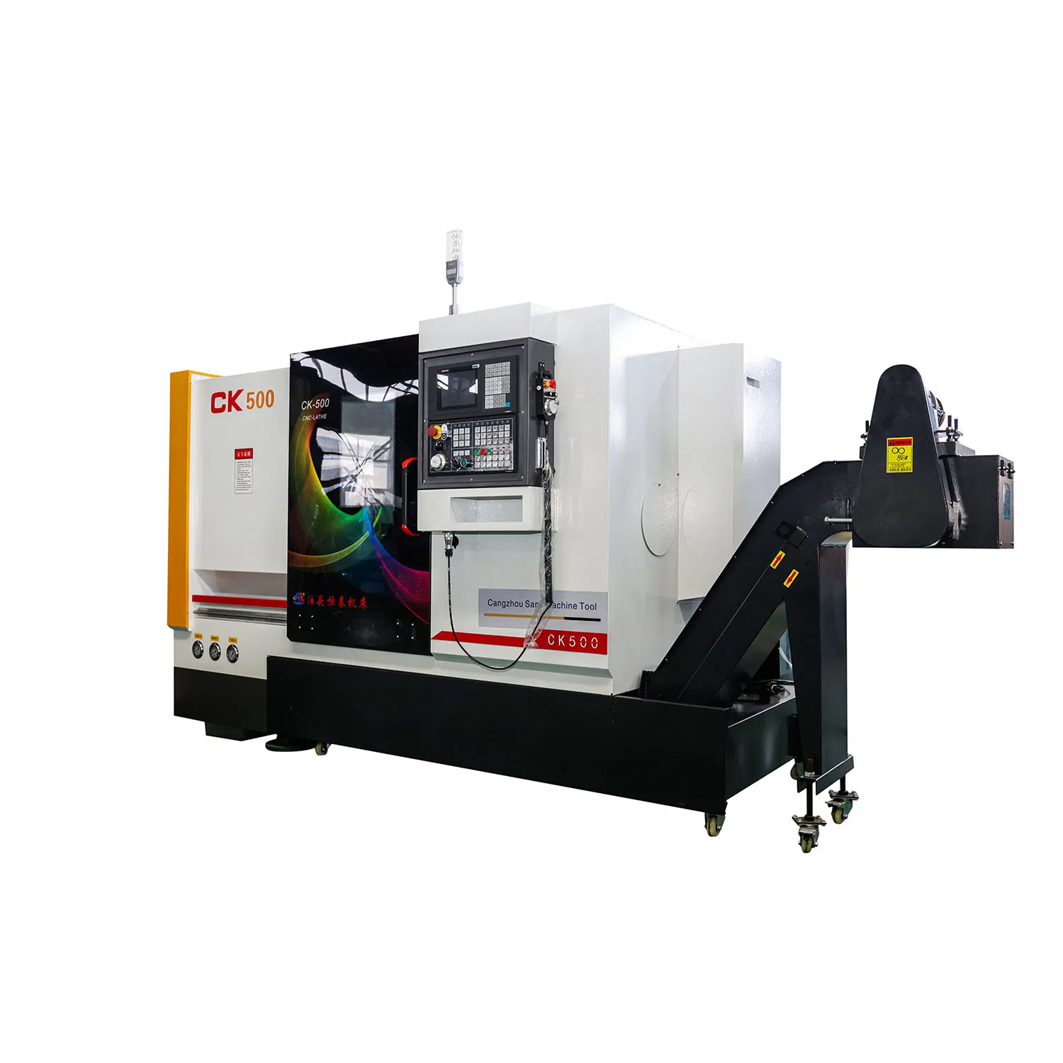 High Precision Slant Bed CNC Lathe CNC Turning Center CK500