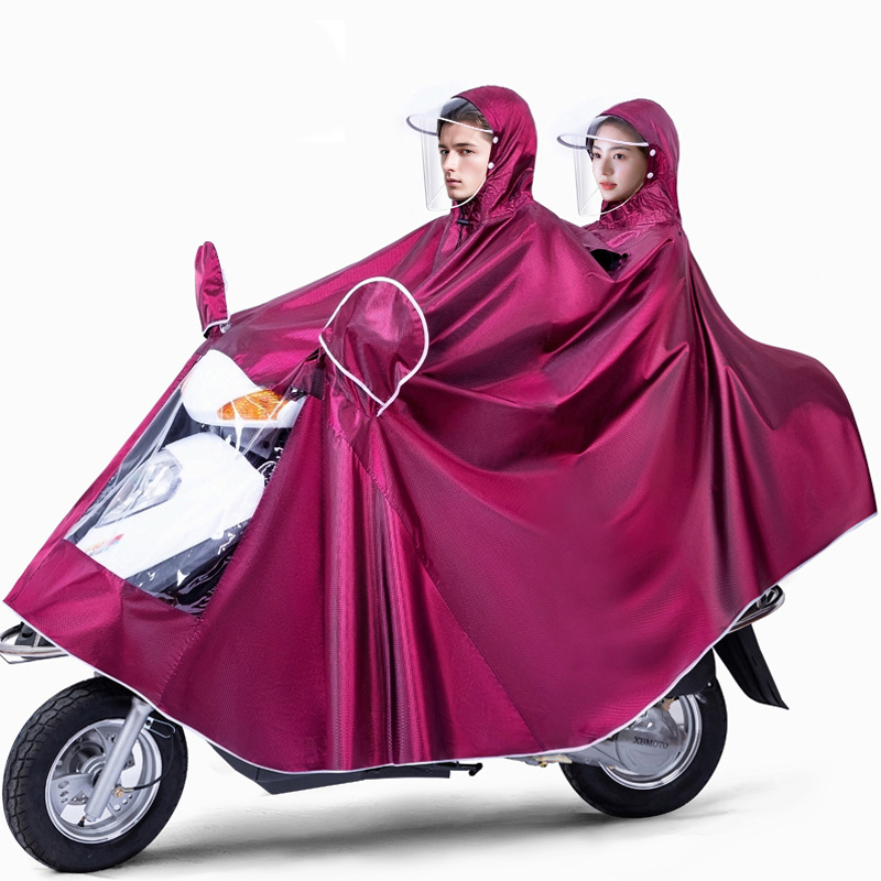 Lightweight Waterproof Motorcycle Rain Jacket for Riding and Daily Commuting
