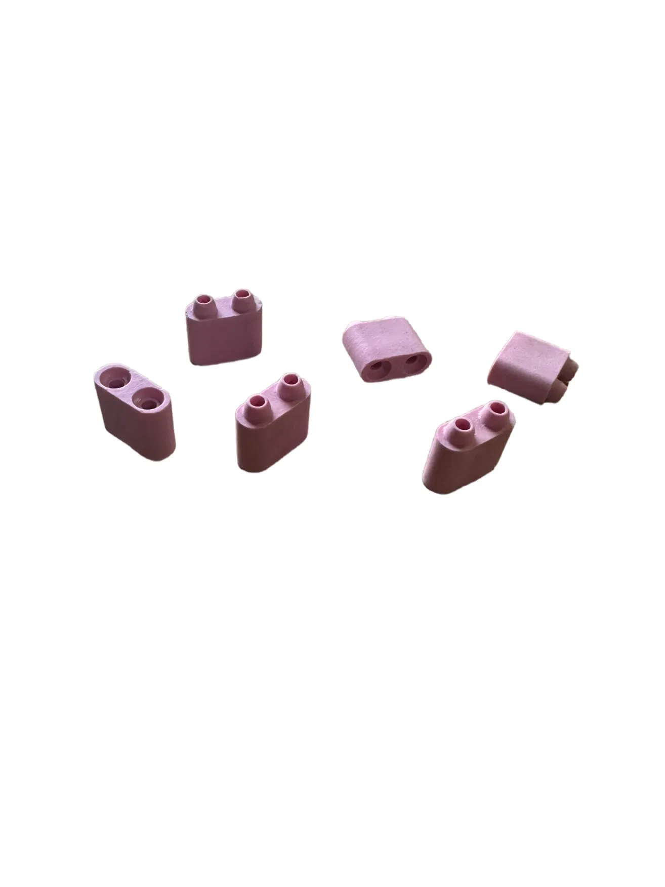 Pink 95% Alumina Ceramic Beads for Post Weld Heating Treatment Heater