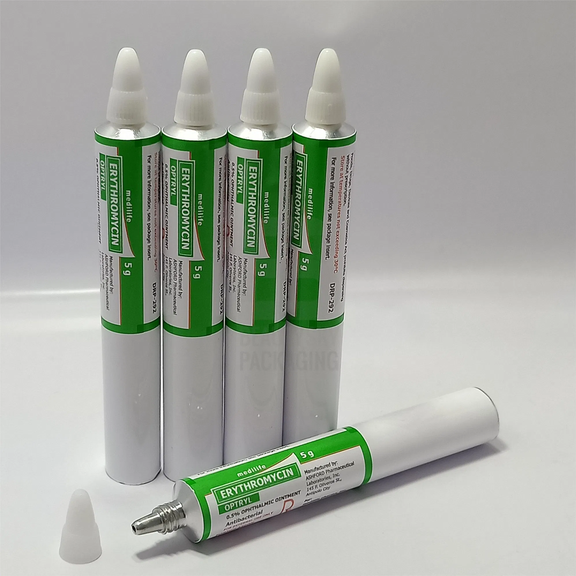 Pure Material 22mm 30g 19mm Dia. 20g Aluminum Tubes