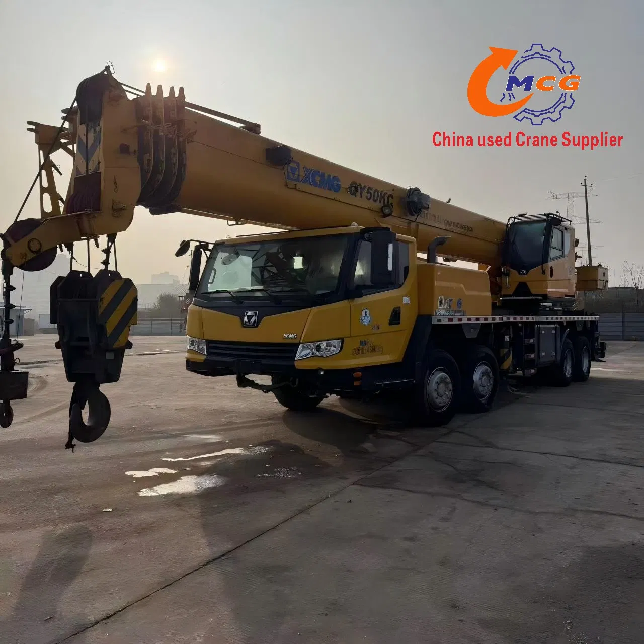 2021 XCMG QY50KC Gru usato in ottime condizioni in vendita