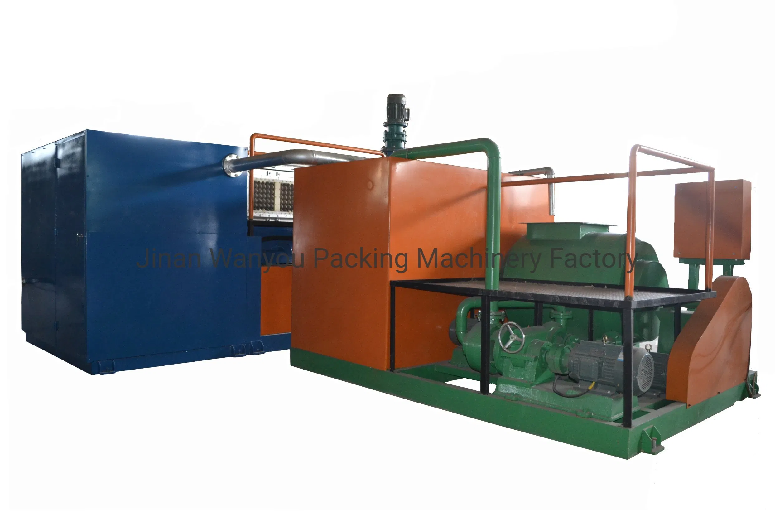 2000 STK/H Hubschrauber-Eierpalettenmaschine mit in Deutschland hergestelltem Ventil 100 kW