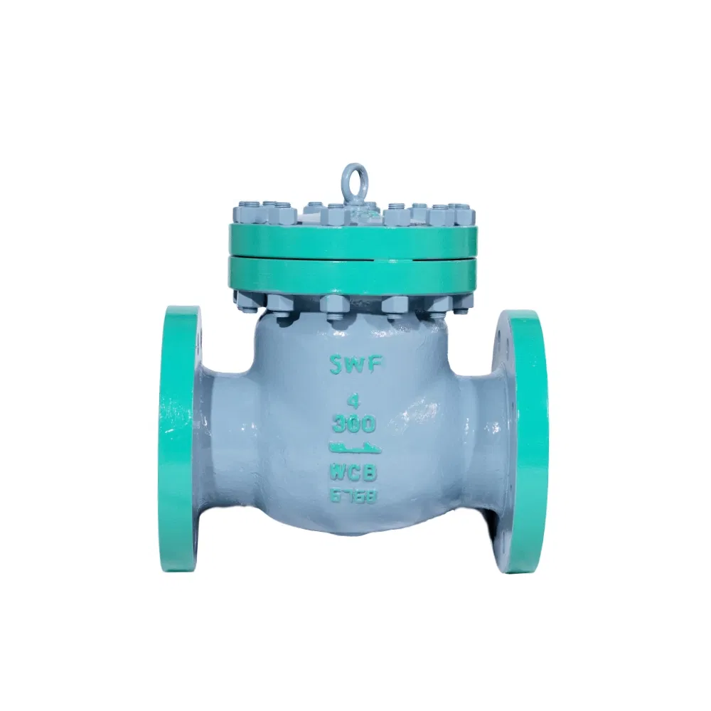 BS1868 API6D Casting Steel Swing Lift Type Flange Check Valve