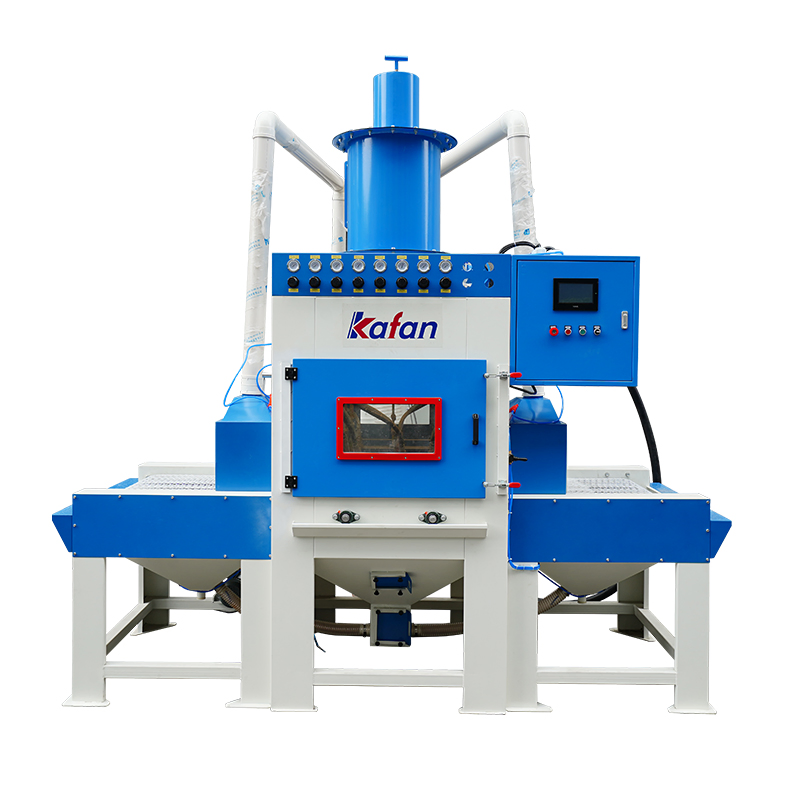 Machine de sablage automatique certifiée CE ISO pour l'élimination de la rouille sur métal