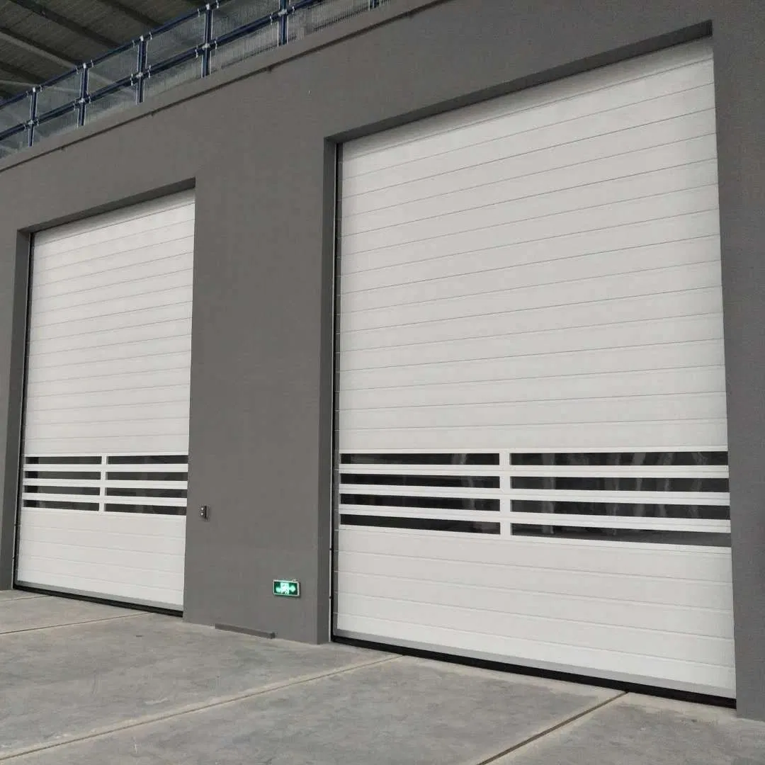 Aluminum Alloy Fast Acting Roller Shutter Spiral Security Garage Door