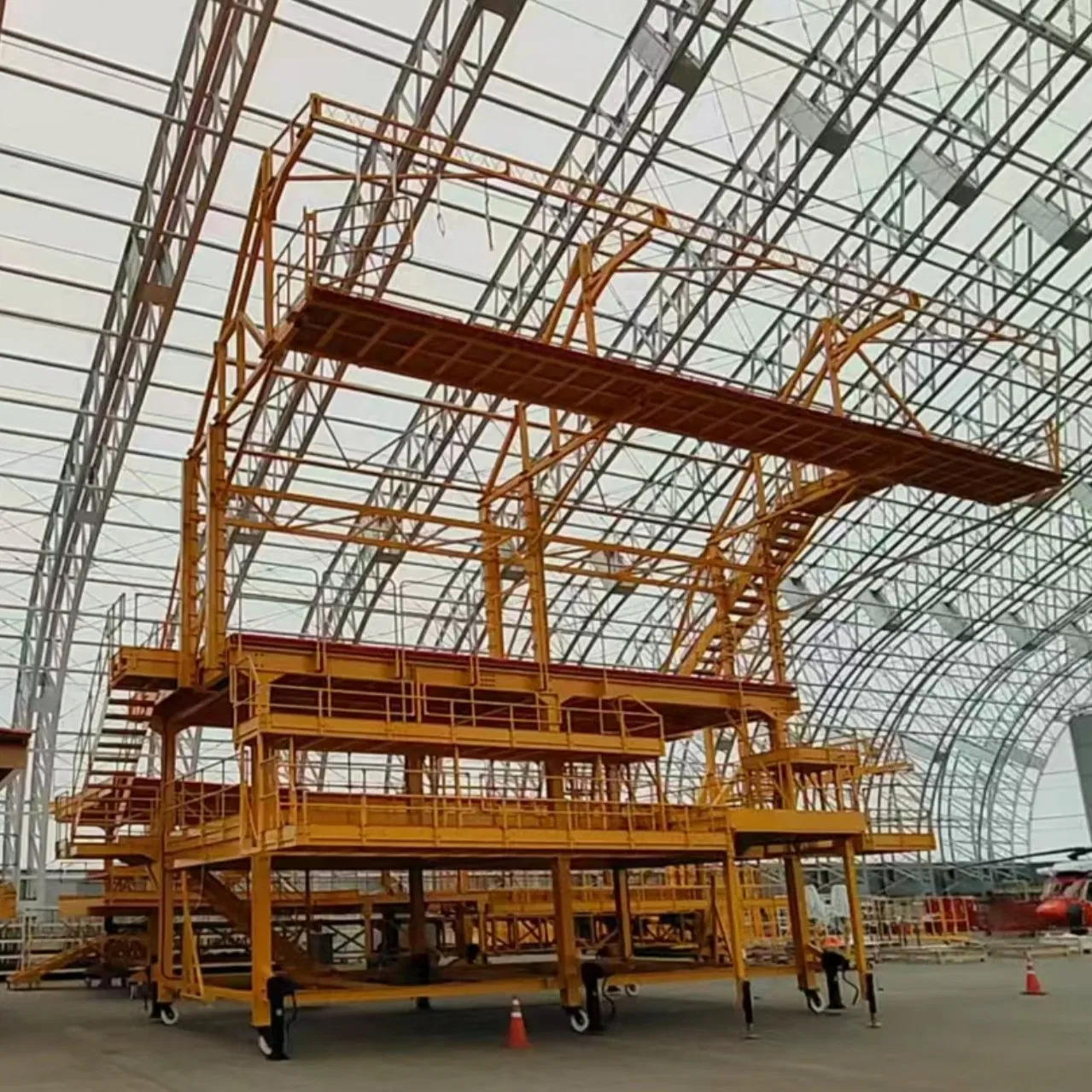 Wide Body Aircraft Maintenance Wing Dock