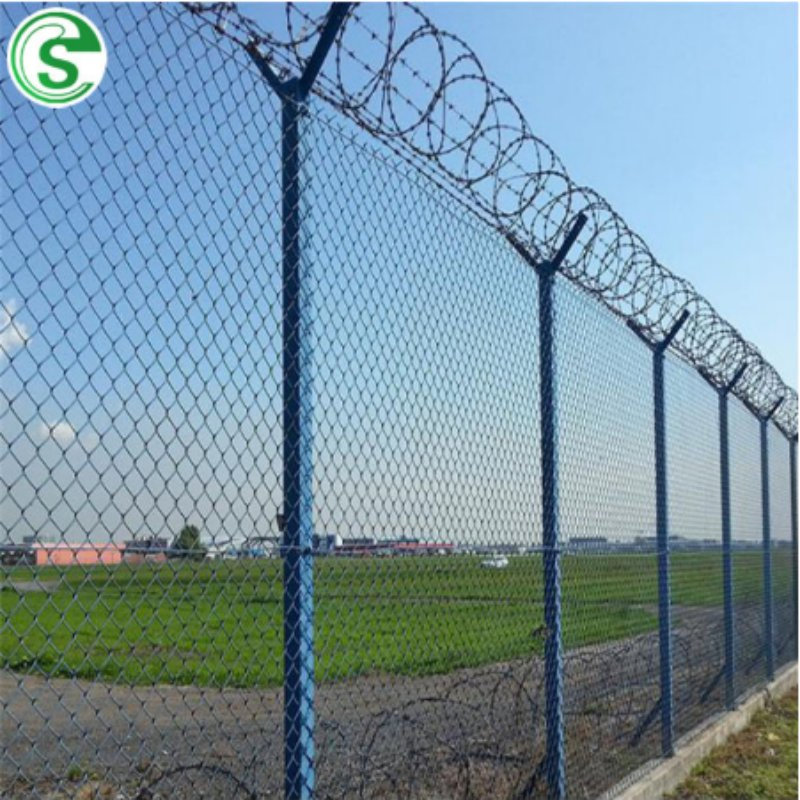 Hot DIP Galvanized Chain Link Fence for Farm Highway Sport