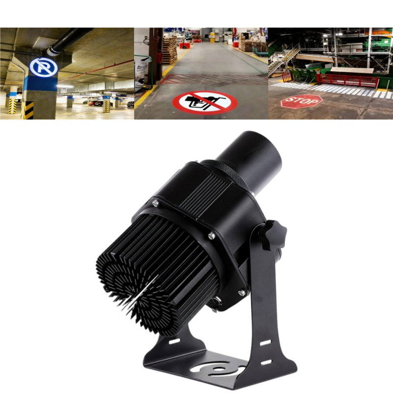 Projecteur LED Gobo personnalisé avec logo, lampe de projection étanche pour publicité en magasin industriel