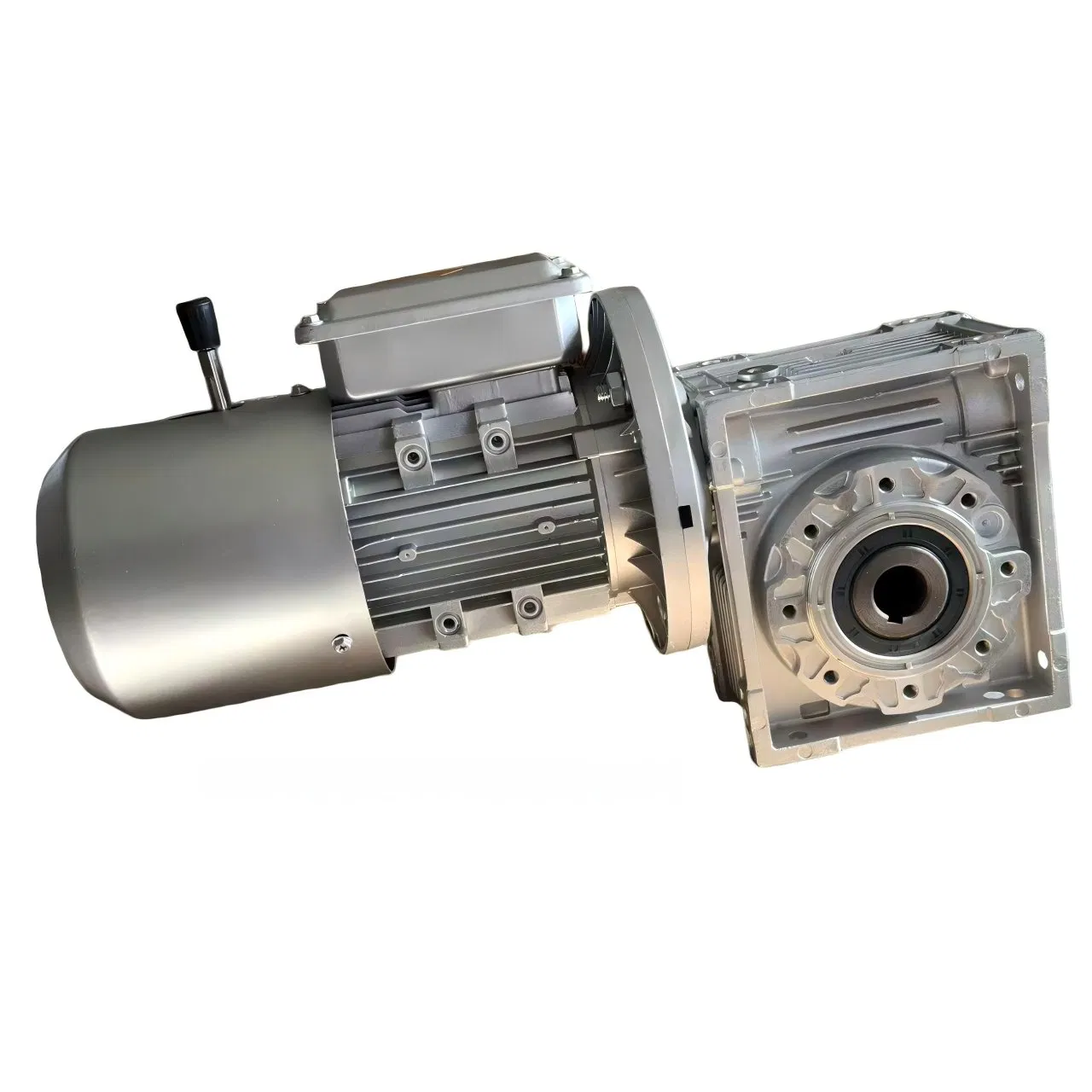 Nmrv063 Modello 1.5kw Riduttore a vite senza fine serie RV a uno stadio Motore elettrico Riduttore di velocità con motore per macchinari industriali