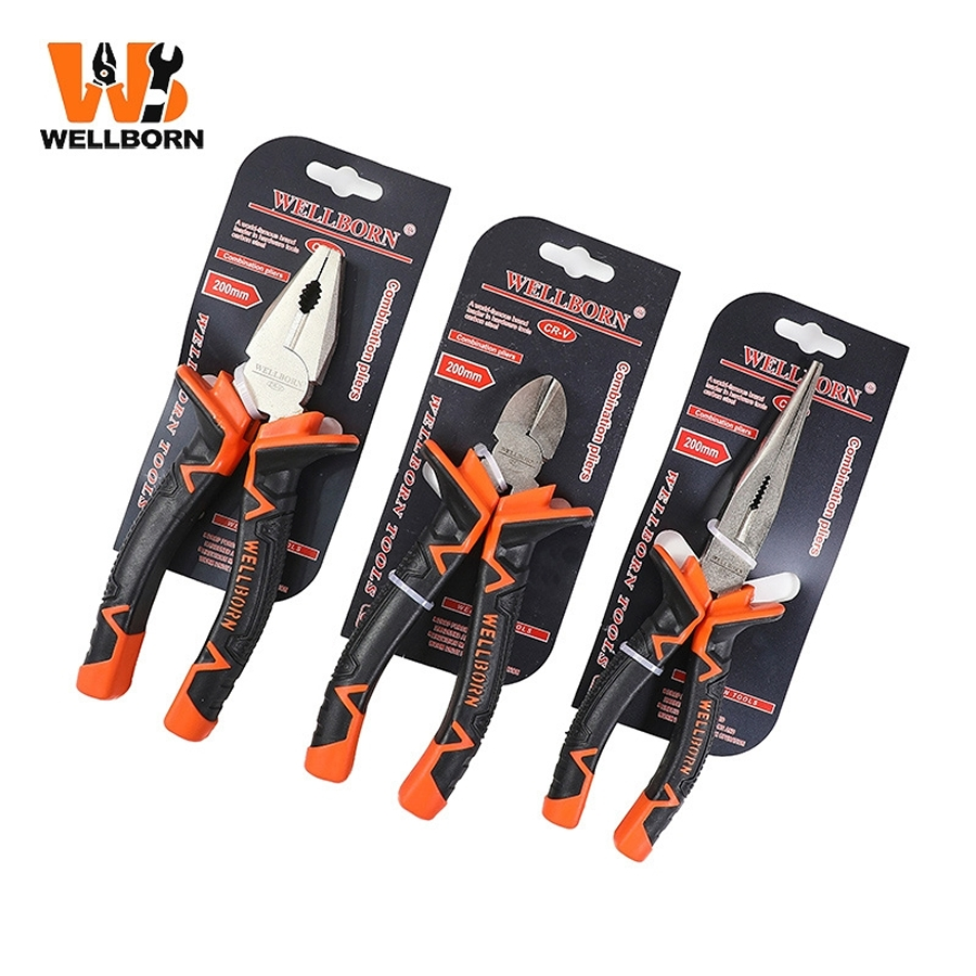 Pinza universale combinata professionale in acciaio cromo vanadio